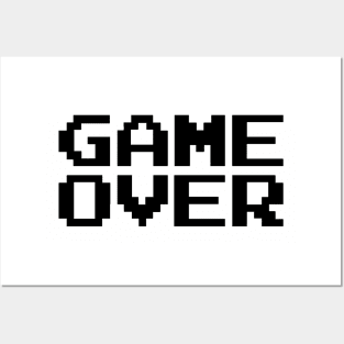 Game Over Posters and Art